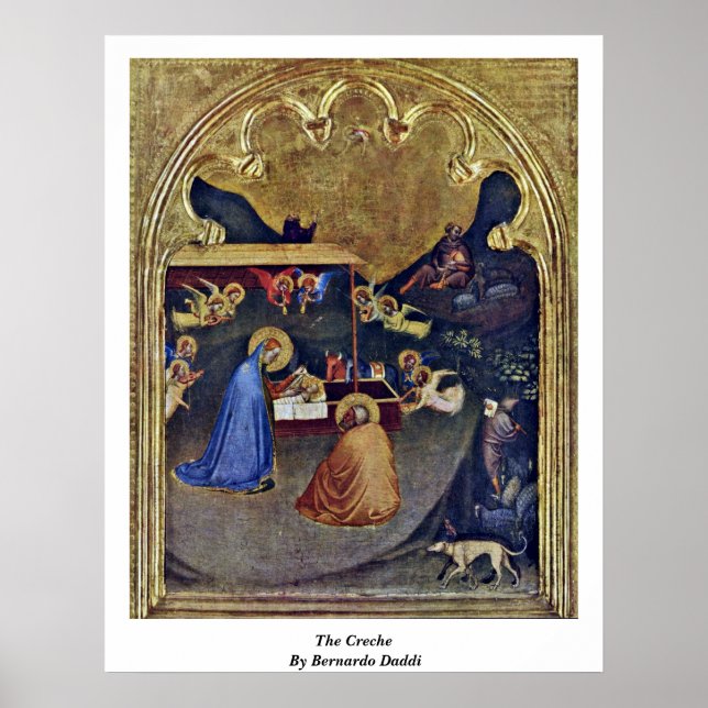 Kreche av Bernardo Daddi Poster (Framsidan)