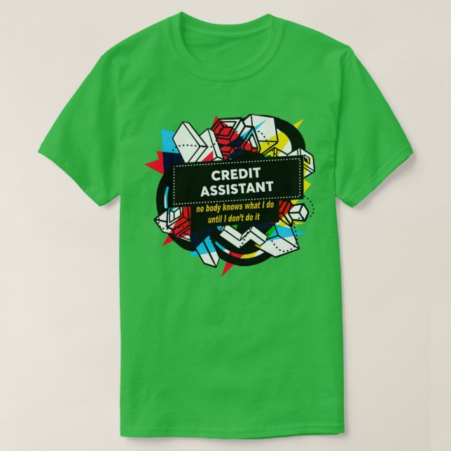 KREDIT ASSISTANT T SHIRT (Design framsida)