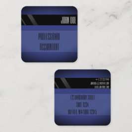 "Kredit Card Stil Affärskort No.14" Fyrkantigt Visitkort