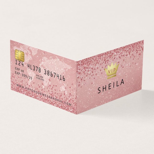 kredit-kort för anpassningsbar kort (Utsida)