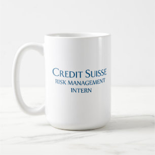 Kredit Suisse Risk Management Intern Kaffemugg