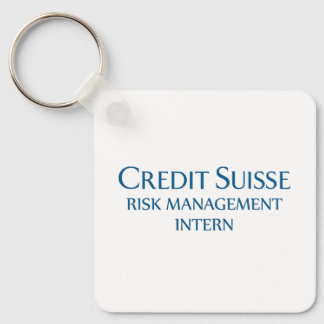 Kredit Suisse Risk Management Intern Nyckelring