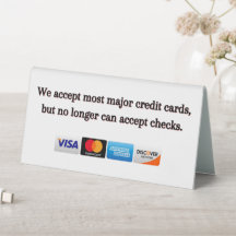 Kreditbetalning Accepterad Inga Checkar Detaljhand