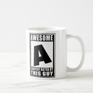 Kreditbetyg A för fantastisk Kaffemugg
