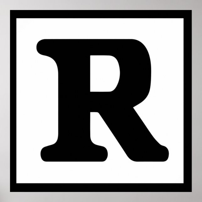 Kreditbetyg R Poster (Framsidan)