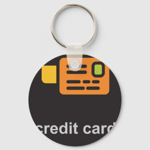 Kreditkort Keychain Nyckelring