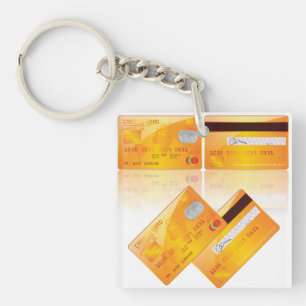 Kreditkortar Keychain