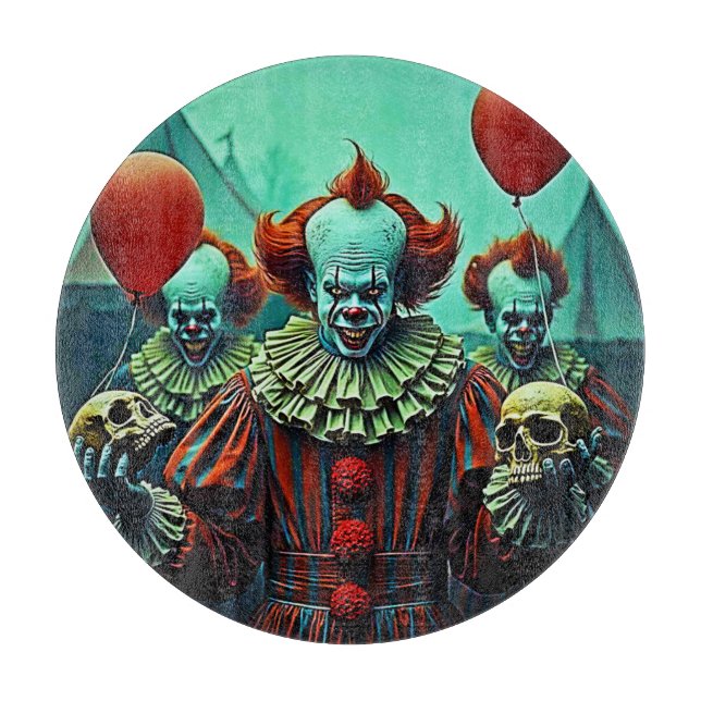 Kreepy Clown Horror Scene Design (Framsidan)