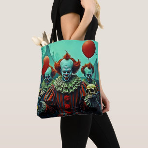 Kreepy Clown Horror Scene Design Tygkasse
