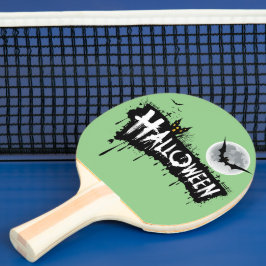 Kreepy Court: Halloween-themed Ping Pong Paddle Pingisracket