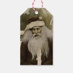 Kreepy Santa Gift-Märkre Presentetikett