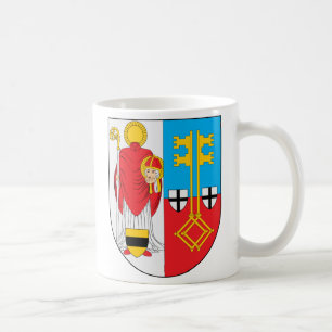 Krefeld vapensköldmugg kaffemugg