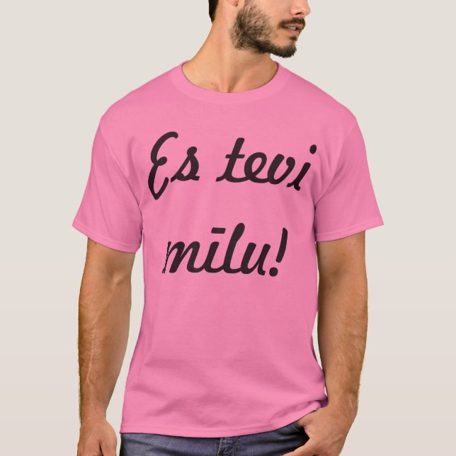 kreklis för es-tevimilu tee shirt (Framsida)