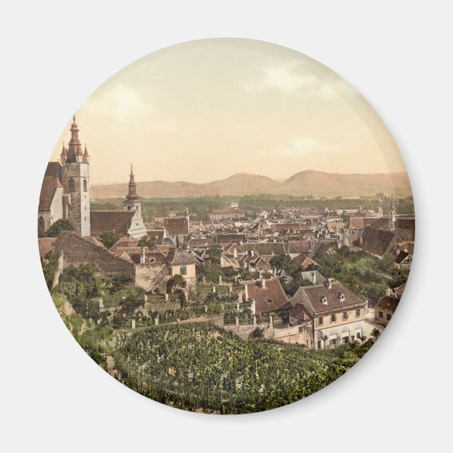 Krems i Österrike Magnet (Framsidan)