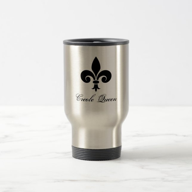Kreolsk drottningFleur De Lis travel mug Resemugg (Center)