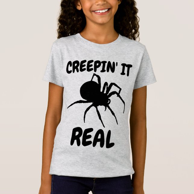 KREPIN'IT REAL Kids FUNny T-Shirts (Framsida)