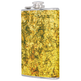 Krepor på repor på en lätt fläckig krage fickplunta