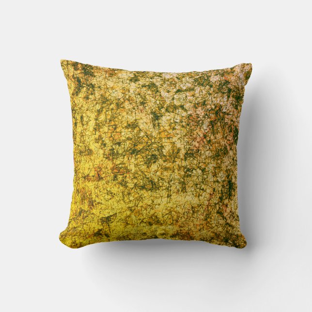 Krepor på repor på en lätt fläckig krage kudde (Framsida)