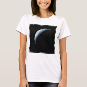 Krescerande jord som tagits från Apollo 4-Uppdrag. T Shirt