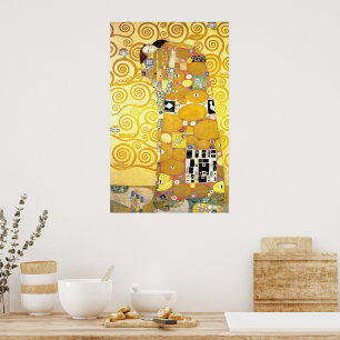 Kressen av Gustav Klimt Poster