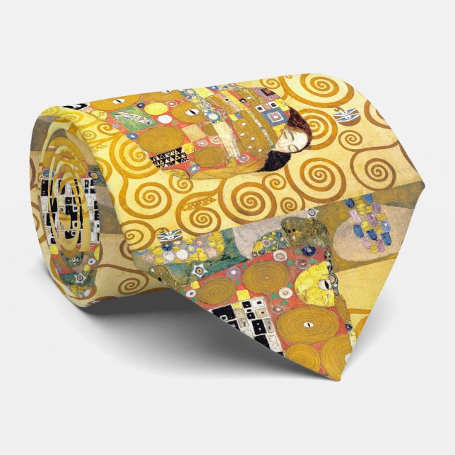 Kressen av Gustav Klimt Slips (Rullad)