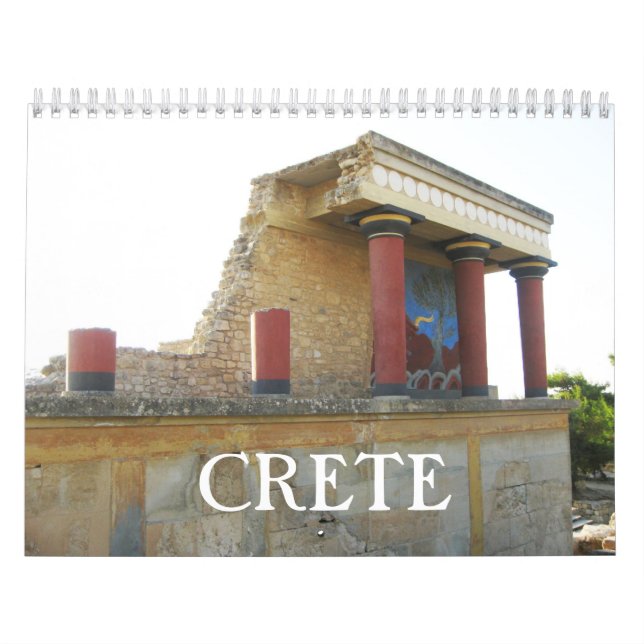 Kreta Grekiska ökalendern Kalender (Omslag)