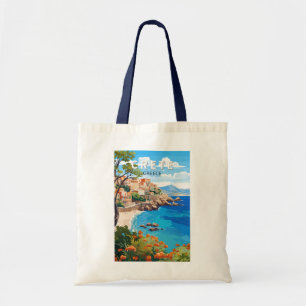 Kreta grekiska Vintagen Travel Art Tygkasse