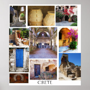 Kreta, Grekland Poster