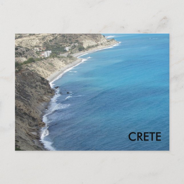 Kreta längs Medelhavet Vykort (Framsida)