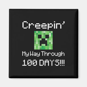 Kreta mig i 100 dagar!!! Grafik Magnet