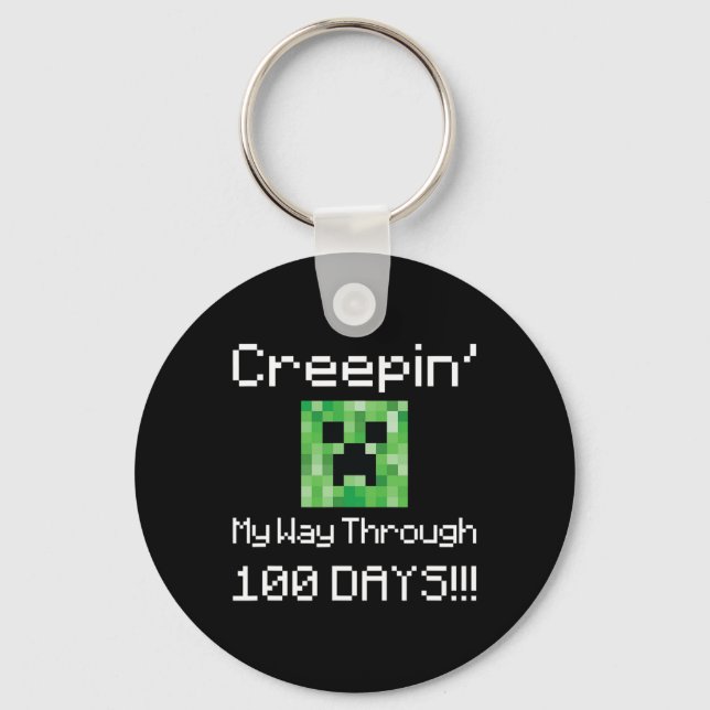 Kreta mig i 100 dagar!!! Grafik Nyckelring (Framsida)