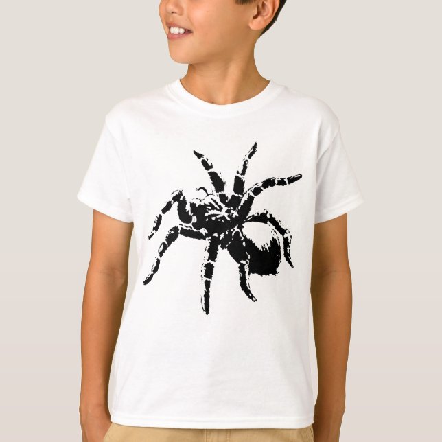 Kreta Tarantula-design Tee Shirt (Framsida)