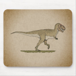 Kretacitet Dinosaur Tyrannosaurus rex Mouse Pad Musmatta