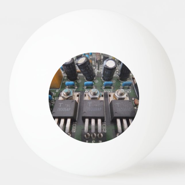 Krets2 Tre stjärnor Ping Pong Boll (Framsidan)