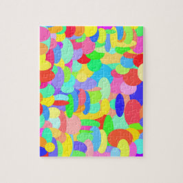 Kretsar av Färg Puzzle Pussel