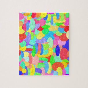 Kretsar av Färg Puzzle Pussel