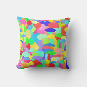 Kretsar i Färg Pillow Kudde