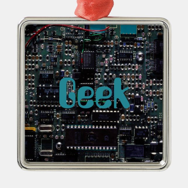 Kretsar Julgransprydnad Metall (Framsidan)