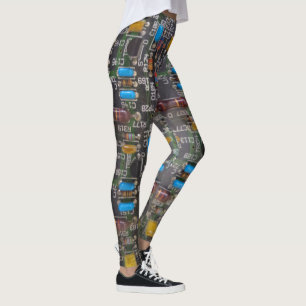 Kretsbalkar Leggings