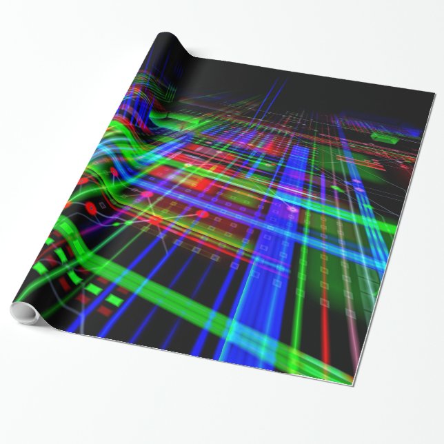 Kretskort 4 Papper inkapsling Presentpapper (Utrullad)