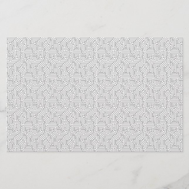 Kretskort Brevpapper (Framsida)