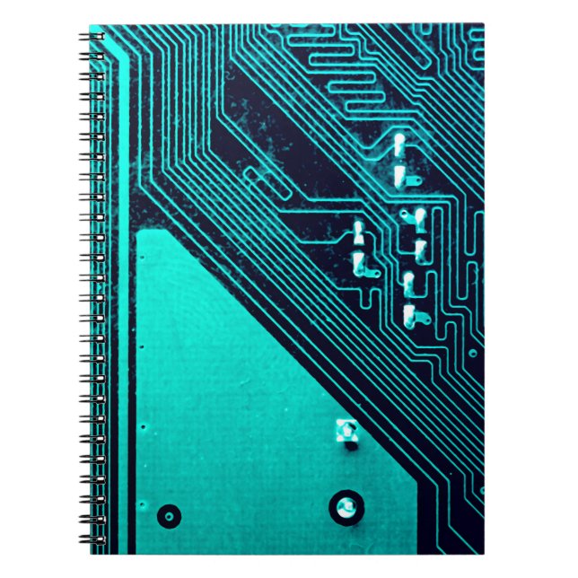 Kretskort. Elektronisk datorteknik Anteckningsbok (Framsidan)