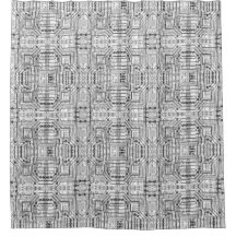 Kretskort i svart, vitt och silver