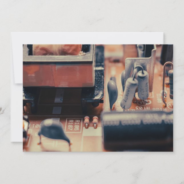 kretskort julkort (Framsida)