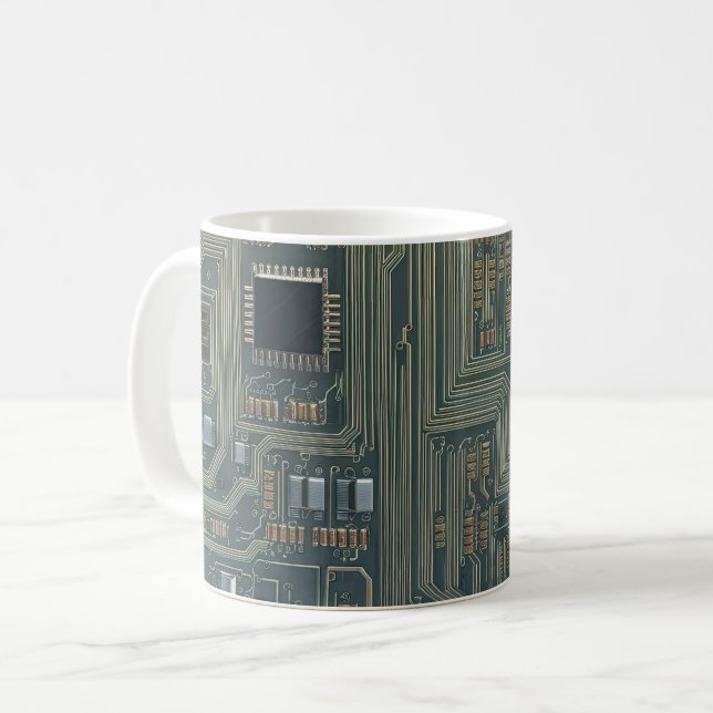 Kretskort Kaffemugg (Framsida vänster)