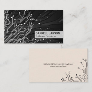 Kretskort   Teknik   Ingenjör Visitkort