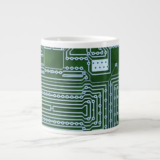 Kretskortsbakgrund Jumbo Mugg