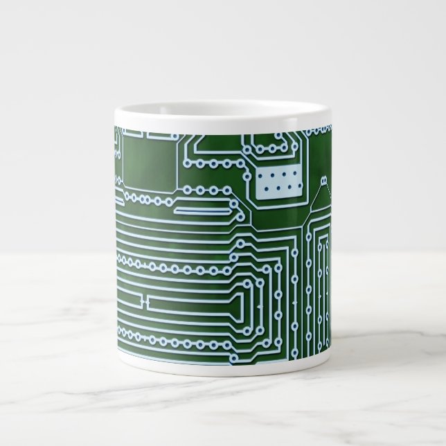 Kretskortsbakgrund Jumbo Mugg (Framsidan)