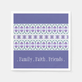 Kretslopp med Blommigt Pappersservett