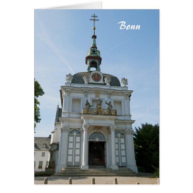 Kreuzberg Church i Bonn Hälsningskort (Framsidan)